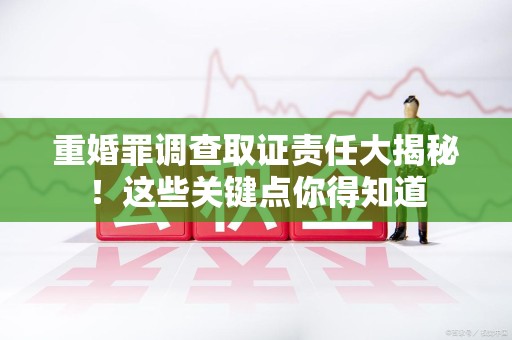 大连重婚罪调查取证责任大揭秘！这些关键点你得知道