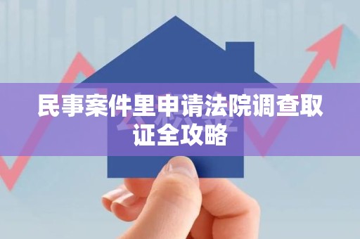大连民事案件里申请法院调查取证全攻略