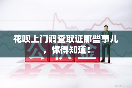 大连花呗上门调查取证那些事儿,你得知道! 大连花呗上门调查取证那些事儿,你得知道!