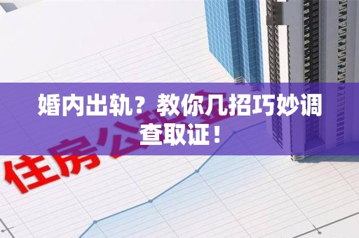 大连婚内出轨？教你几招巧妙调查取证！